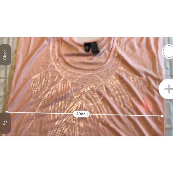 love tease women shirt cap sleeve color Pink Size M - Picture 5 of 6